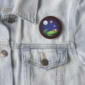 Slaapende Ladybug Button (In situ)
