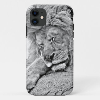 Slaapende lion iPhone 5 Hoesje
