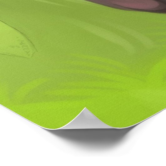 Slaapende panas poster (Hoek)