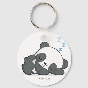 Slaapende Panda-Sleutelhanger Sleutelhanger