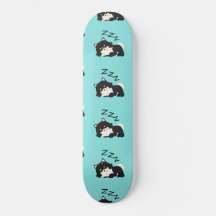 Slaapende Pommeren Hond Dieren Lover ZZZZ Pet Persoonlijk Skateboard