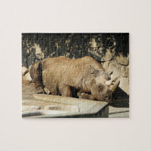 Slaapende Rhino Legpuzzel