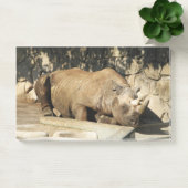 Slaapende Rhino Post-it® Notes (Kantoor)