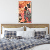 Slaapende Schoonheid door Jessie Willcox Smith Canvas Afdruk (Insitu (Slaapkamer))