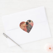 Slaapende Schoonheid door Jessie Willcox Smith Hart Sticker (Envelop)