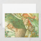 Slaapende Schoonheid Prinses, Oud Sprookje Kaart (Voorkant / Achterkant)