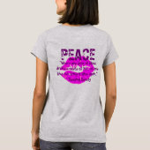 Slaapende schoonheid voor de vrede - t-shirt (Achterkant)