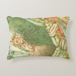 Slaapende schoonheidsprinses,  feillade accent kussen