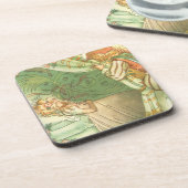 Slaapende schoonheidsprinses,  feillade drankjes onderzetter (Linkerzijde)