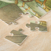 Slaapende schoonheidsprinses, feillade legpuzzel (Zijkant)