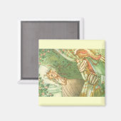 Slaapende schoonheidsprinses,  feillade magneet (Voorkant / Achterkant)