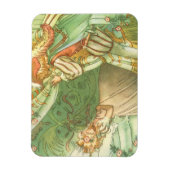 Slaapende schoonheidsprinses,  feillade magneet (Verticaal)