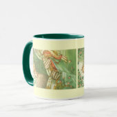 Slaapende schoonheidsprinses,  feillade mok (Voorkant links)