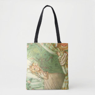 Slaapende schoonheidsprinses, feillade tote bag