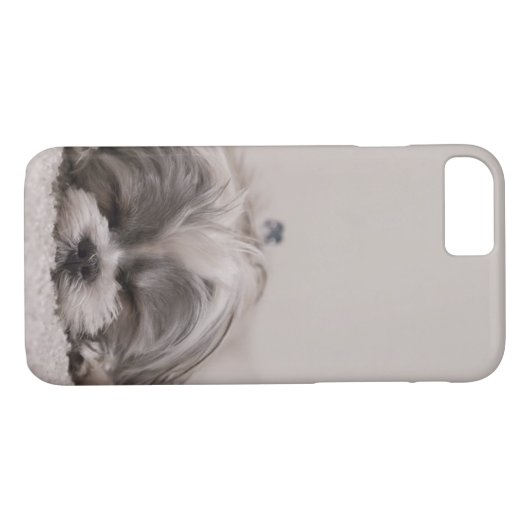 Slaapende Shih Tzu Phone Case, Slaapende hond Case-Mate iPhone Case (Achterkant (Horizontaal))