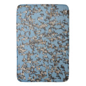 Slaapende winterdeenden in de vlucht badmat (Voorkant Verticaal)