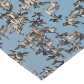 Slaapende winterdeenden in de vlucht lange tafelloper (Hoek)