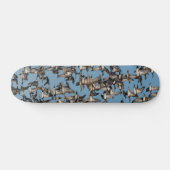 Slaapende winterdeenden in de vlucht persoonlijk skateboard (Horizontaal)