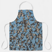 Slaapende winterdeenden in de vlucht schort (Voorkant)