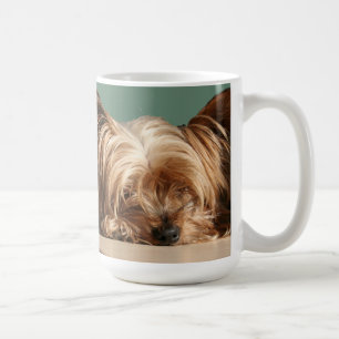 Slaapende Yorkie Dog Mok