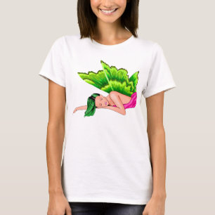 Slaapende, zachte T-shirt