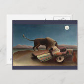 Slaapende zigeuner van Rousseau Briefkaart (Voorkant / Achterkant)