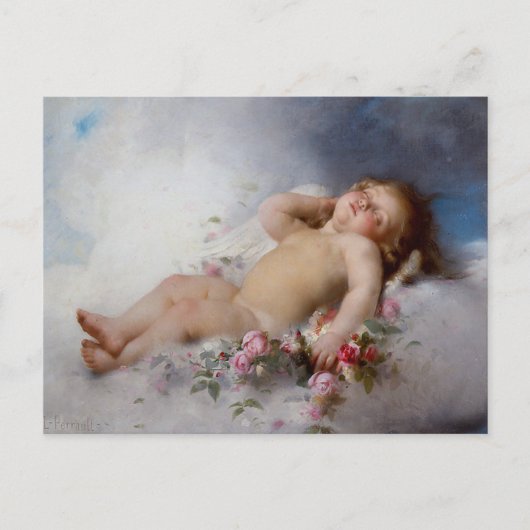 Slaapengel Briefkaart (Voorkant)