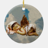 Slaapengel Keramisch Ornament (Achterkant)