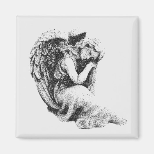 Slaapengel Magneet (Voorkant)