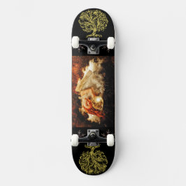 Slaapengel tussen sterren Fantasy Art Persoonlijk Skateboard