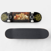 Slaapengel tussen sterren Fantasy Art Persoonlijk Skateboard (Horizontaal)
