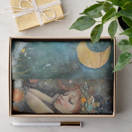 SLAAPFEE DECOUPAGE TISSUEPAPIER (Geschenk)