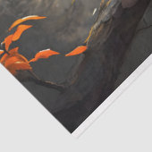 Slaapfee Herfst Kleuren Weefsel Papier (Detail)