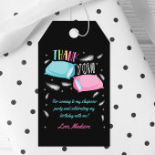 Slaapfeest Dank U Favoriet Cadeaulabel