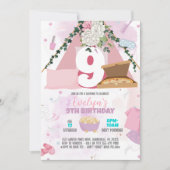Slaapfeest Template, Zachte Pastels Kaart (Voorkant)