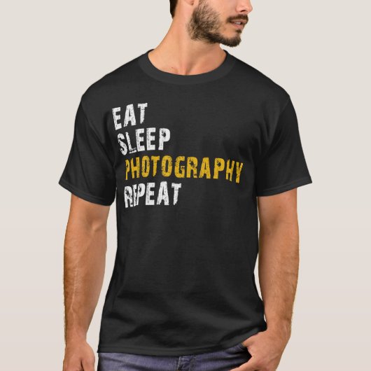 slaapfotografie t-shirt (Voorkant)