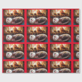 Slaapfret haard inpakpapier (Vlak)