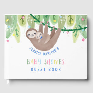 Slaapgastboek voor mama en baby gastenboek