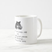 Slaapgeluid afkomstig van de oude slaapstand koffiemok (Voorkant rechts)