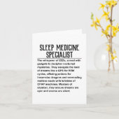 Slaapgeneeskundig specialist kaart (Gele Bloem)