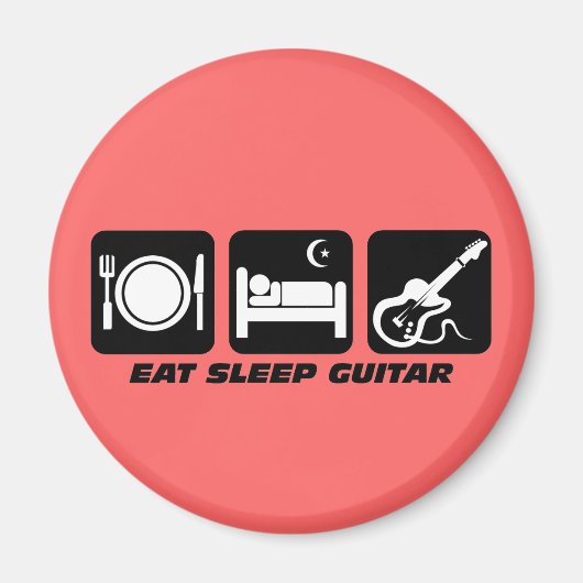 slaapgitaar magneet (Voorkant)