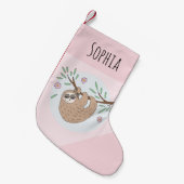 Slaapgradiënt voor spoelkoepel Dier en naam Kinder Kleine Kerstsok (Voorkant (Hangend))