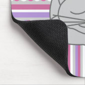 Slaapgrijze kat muismat (Hoek)