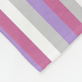 Slaapgrijze kat patroonplaat fleece deken (Hoek)