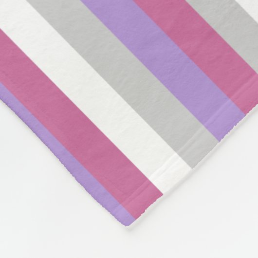 Slaapgrijze kat patroonplaat fleece deken (Hoek)