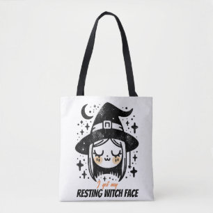 Slaapheksengezicht Tote Bag