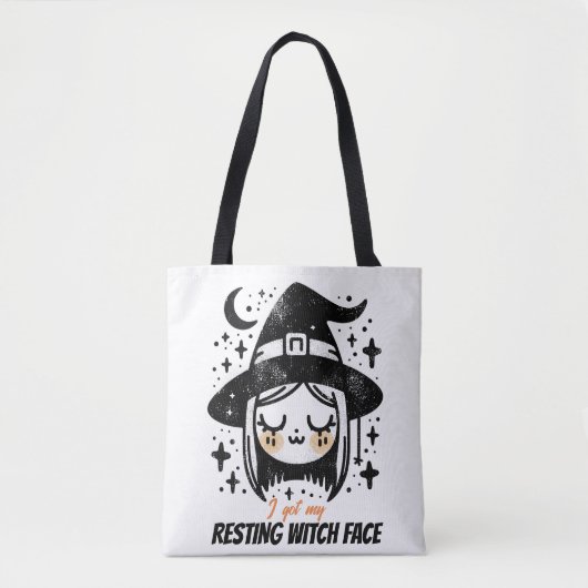 Slaapheksengezicht Tote Bag (Voorkant)