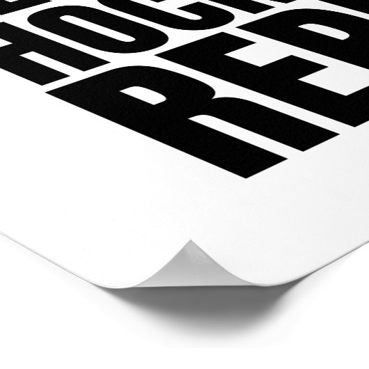 slaaphockey herhalen poster (Hoek)