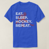 slaaphockey herhalen t-shirt (Design voorkant)