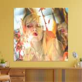 Slaaphol Canvas Afdruk (Insitu (Woonkamer))